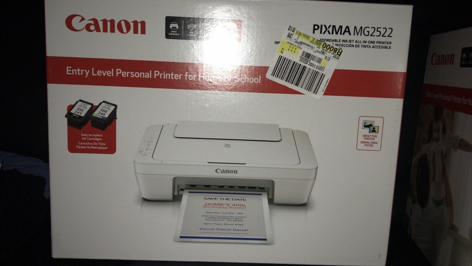 SoltekOnline: NEW Canon PIXMA MG2522 Wired All-in-One Color Inkjet Printer  Cable\u0026Ink Included